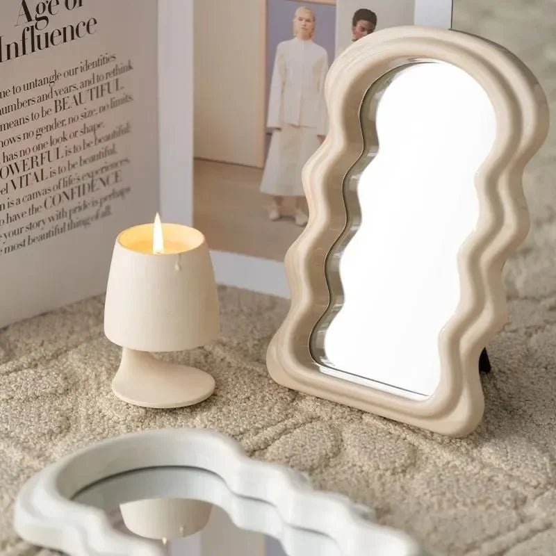 Abstract Cloud Shape Makeup Mirror - The House Of BLOC