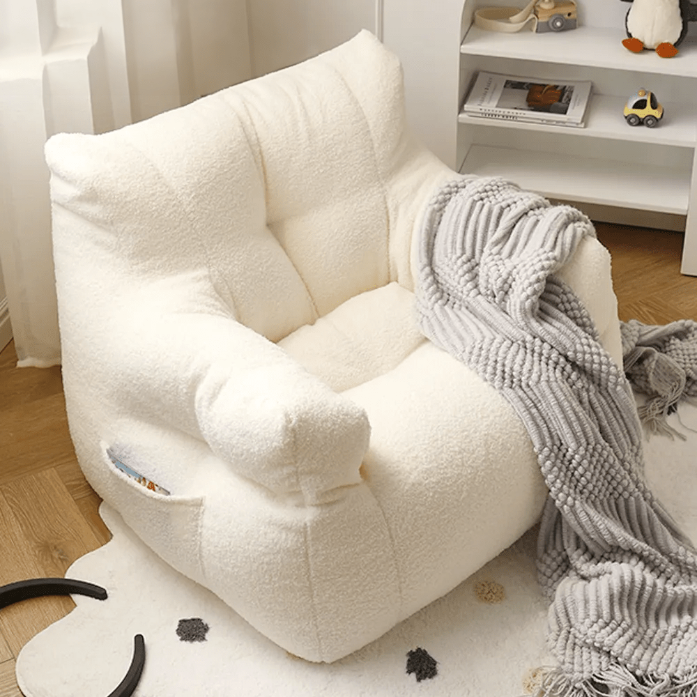 Adult's Teddy Bean Bag Single Armchair - The House Of BLOC