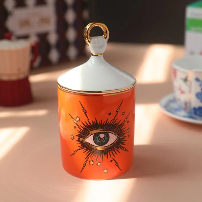 'Big Eye' Starry Sky Candle Holder With Lid - The House Of BLOC