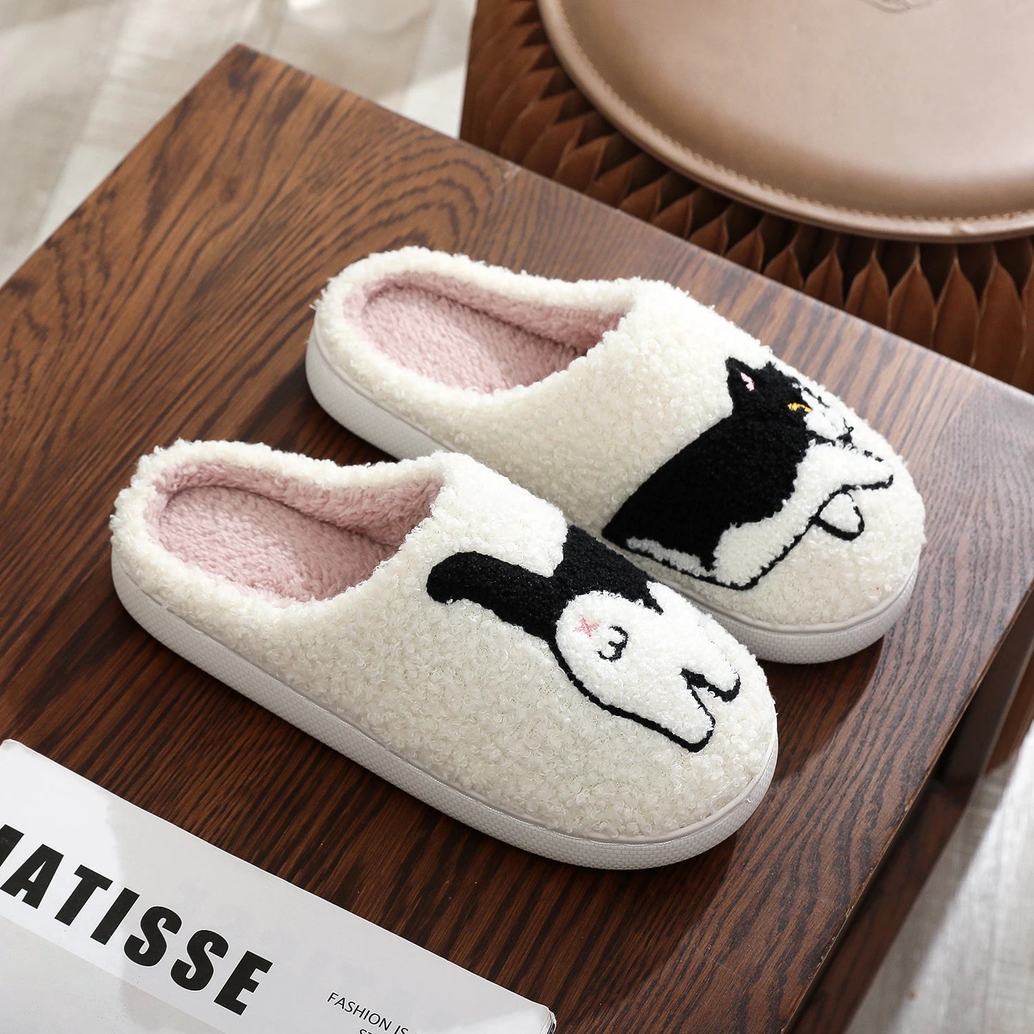 Cat Home Slippers - The House Of BLOC