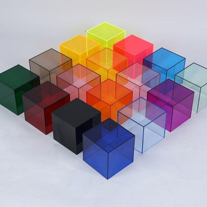 Colourful Acrylic Display Storage Box - The House Of BLOC