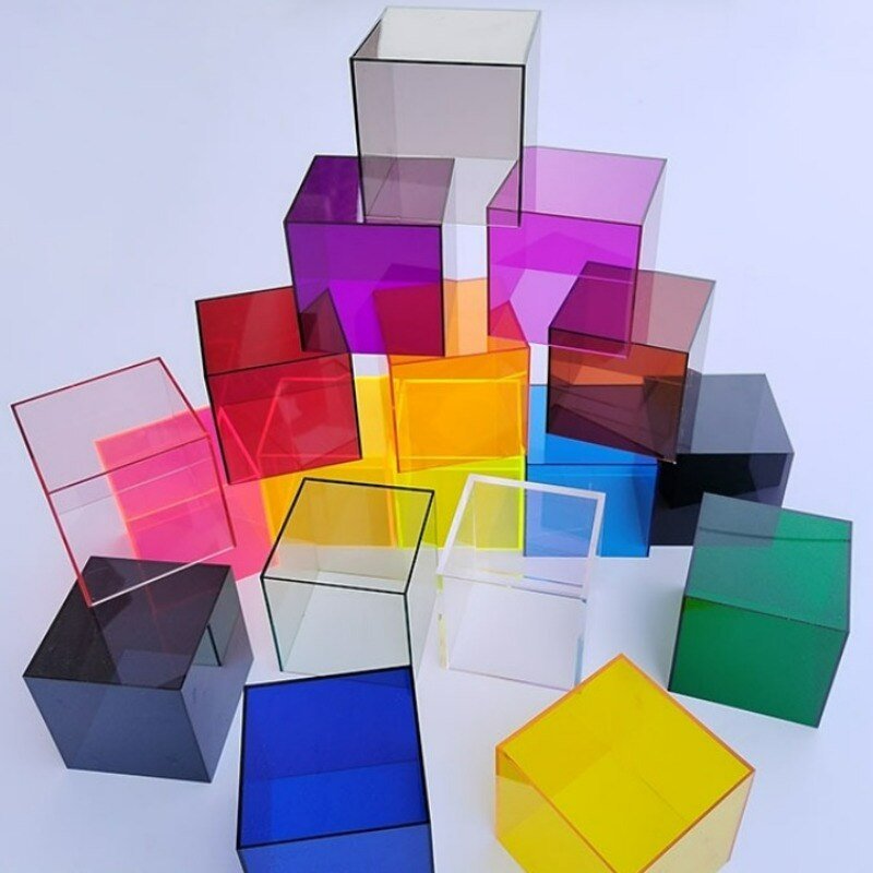 Colourful Acrylic Display Storage Box - The House Of BLOC