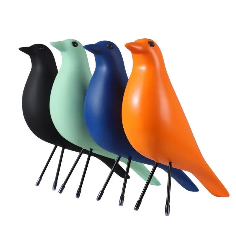 Colourful Novelty Bird House Ornament - The House Of BLOC