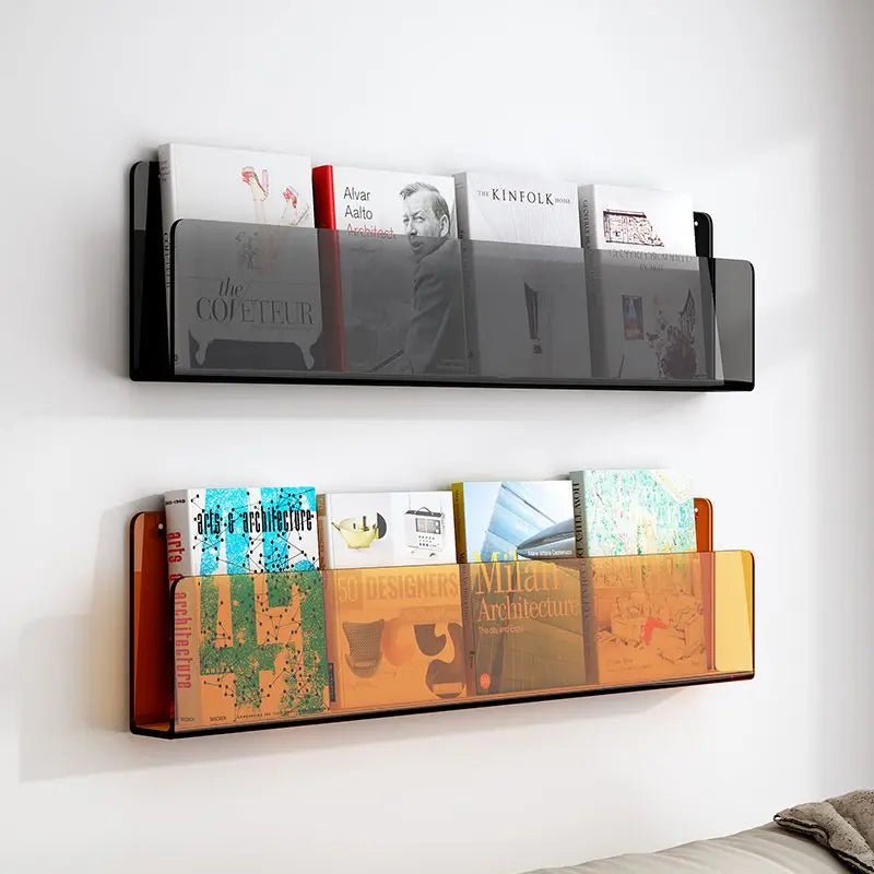 Colourful Wall Mounted Magazine Shelf - The House Of BLOC