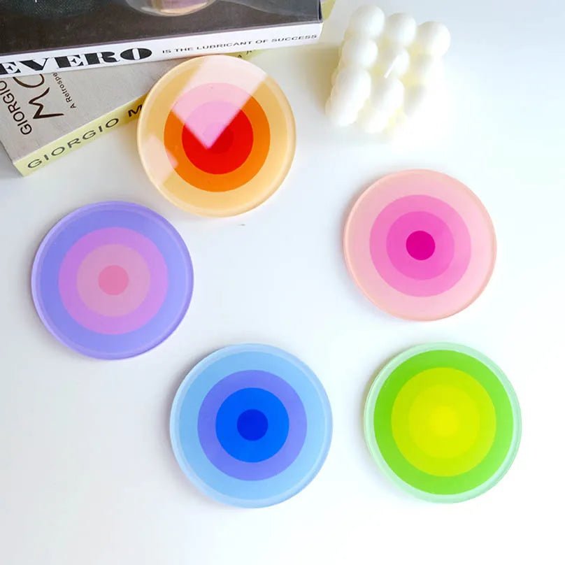 Gradient Colour Drink Coasters - The House Of BLOC