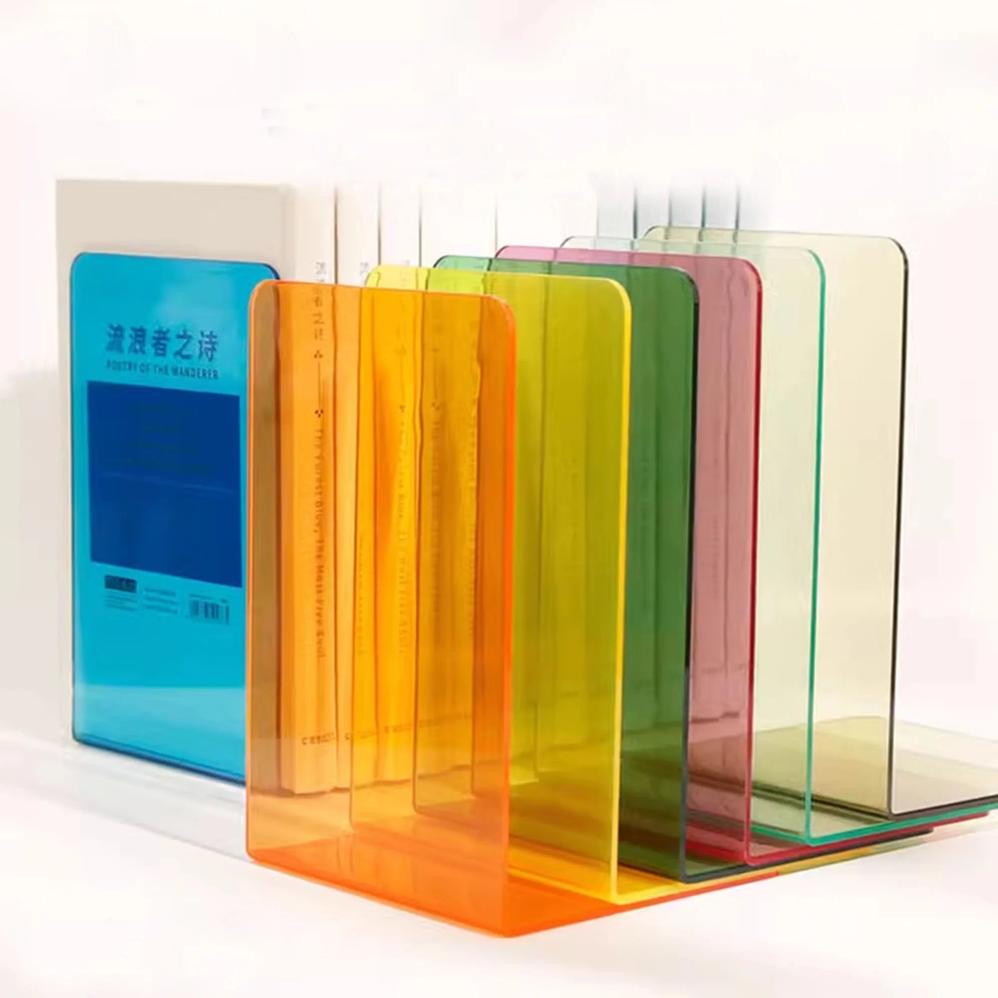 Heavy Duty Acrylic Bookends - The House Of BLOC