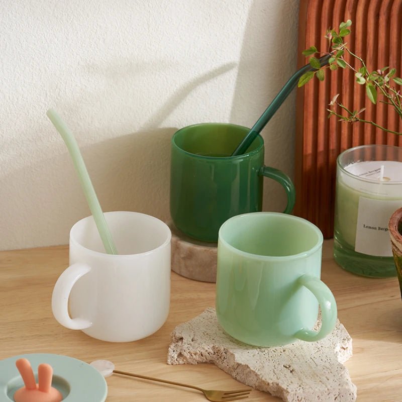 Jade Green Retro Style Mug - The House Of BLOC