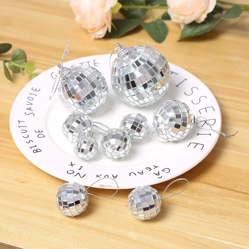 Mini Rotating Mirrored Glass Disco Balls - The House Of BLOC