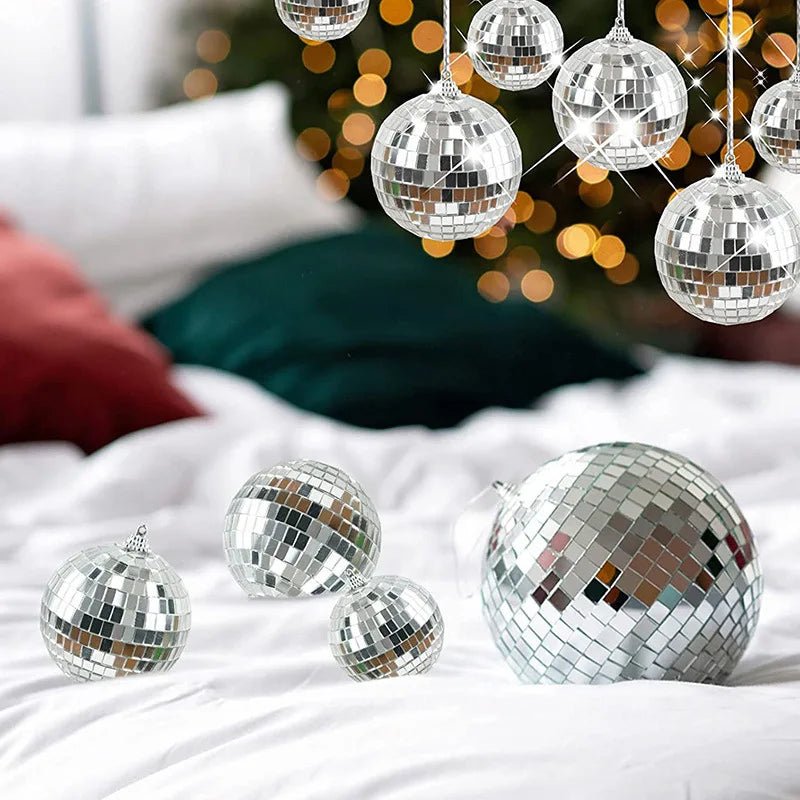 Mini Rotating Mirrored Glass Disco Balls - The House Of BLOC