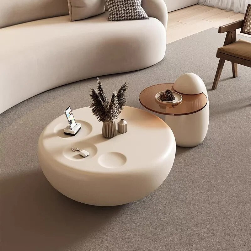 Minimal Circular Coffee Table - The House Of BLOC