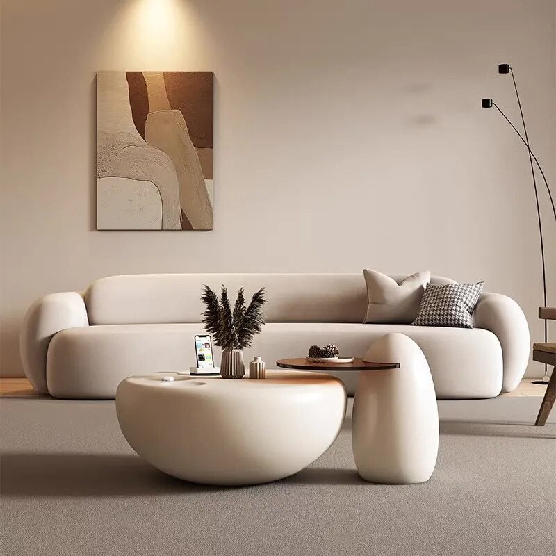 Minimal Circular Coffee Table - The House Of BLOC