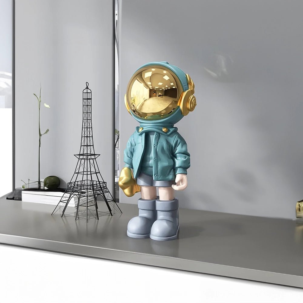 Modern Contemporary Astronaut Statue - The House Of BLOC