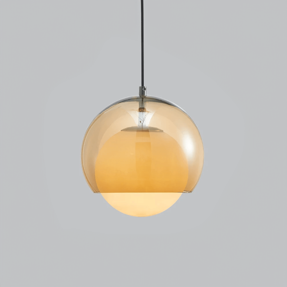 Modern Minimalist Glass Ball Pendant Light - The House Of BLOC