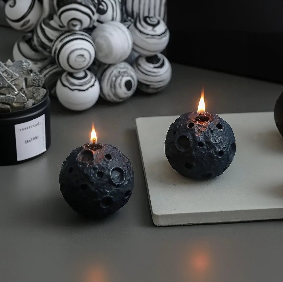 Moon + Meteor Inspired Scented Candle's - The House Of BLOC