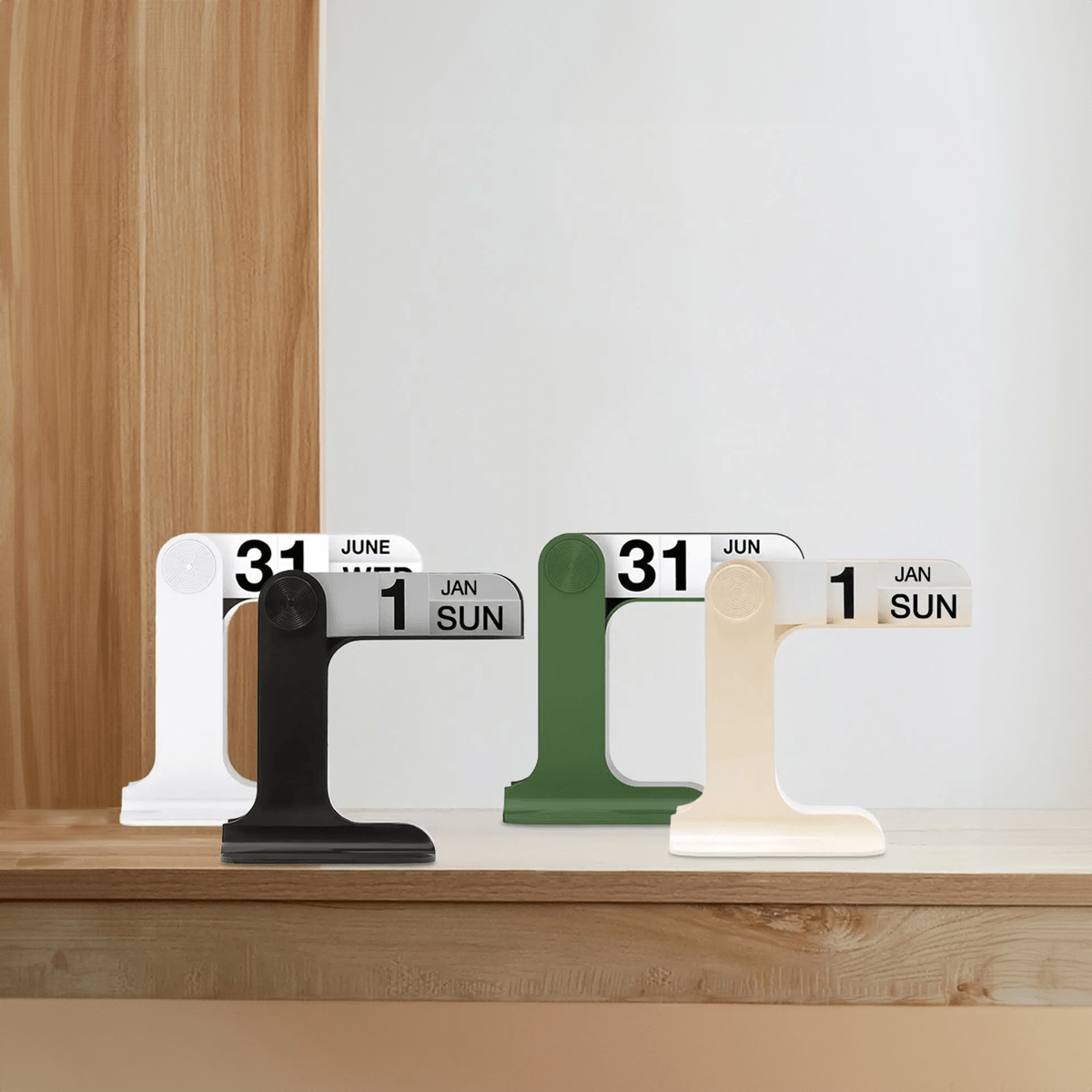 Nordic Style Rotatable Desk Calendar - The House Of BLOC