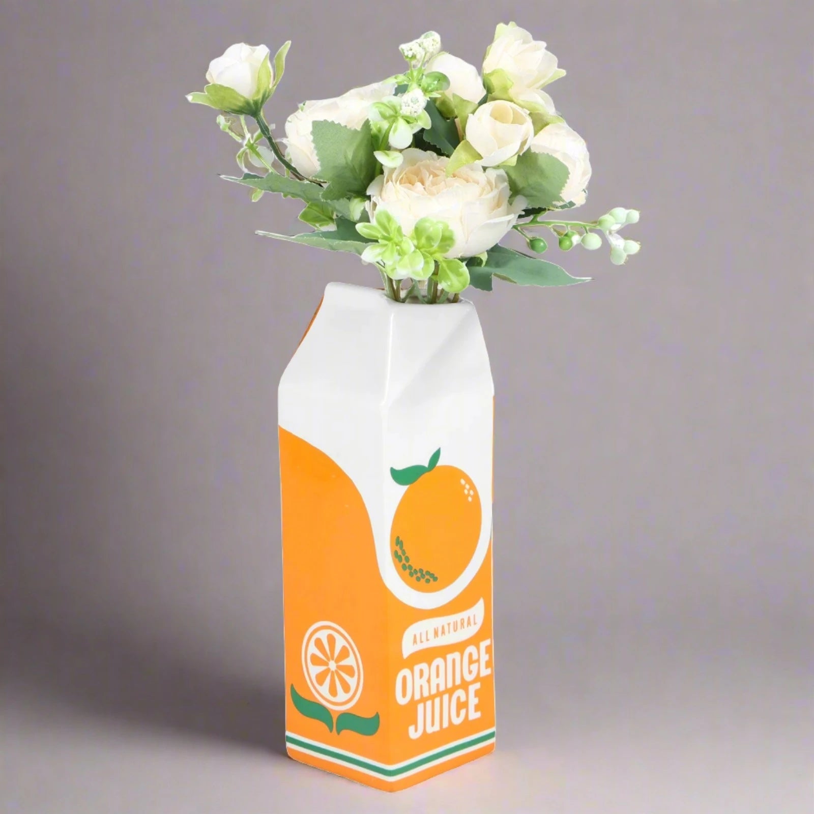 Orange Juice Ceramic Vase - The House Of BLOC