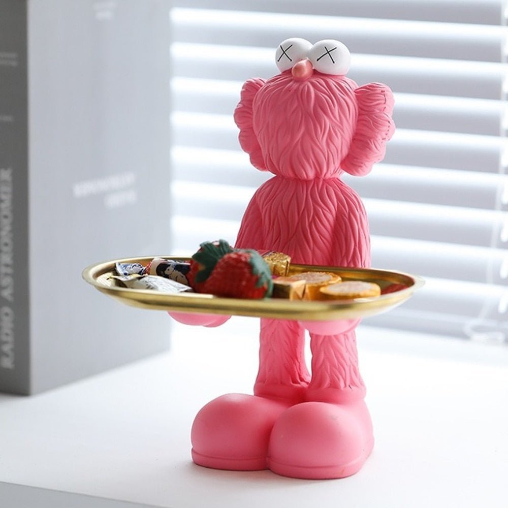 Quirky Figurine Statue With Storage Tray - The House Of BLOC