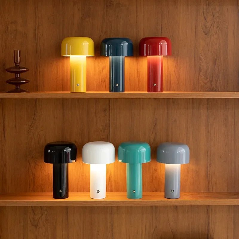 Rechargeable Minimal Mushroom Desk Lamp - The House Of BLOC