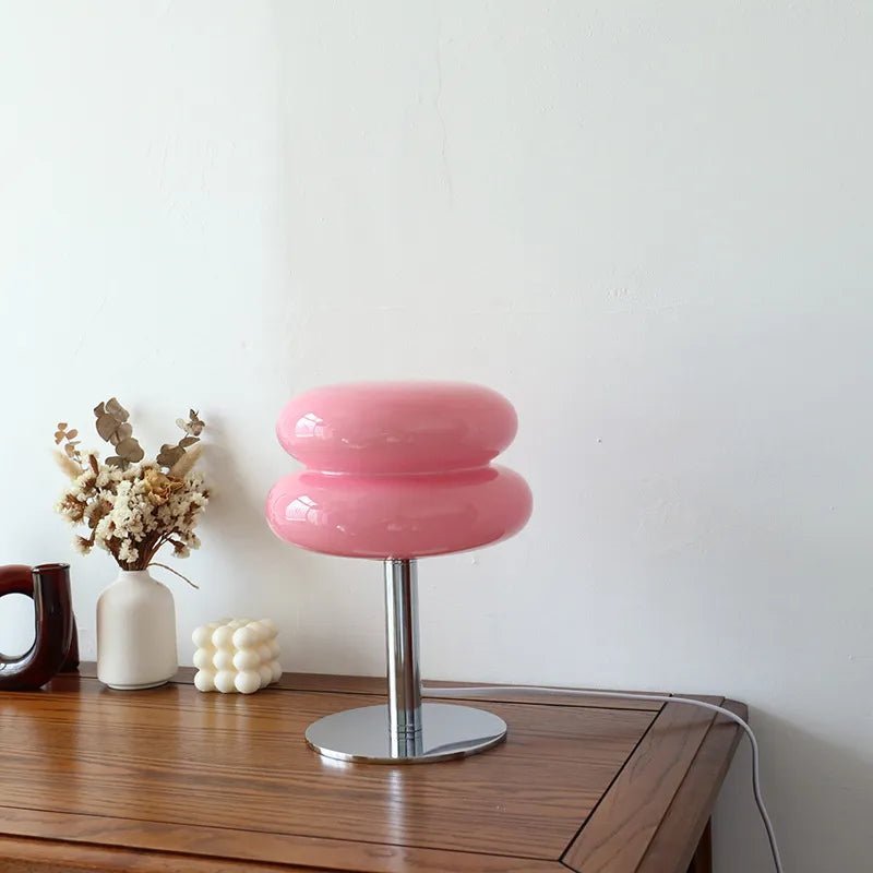 Retro Macaron Coloured Glass Table Lamp - The House Of BLOC