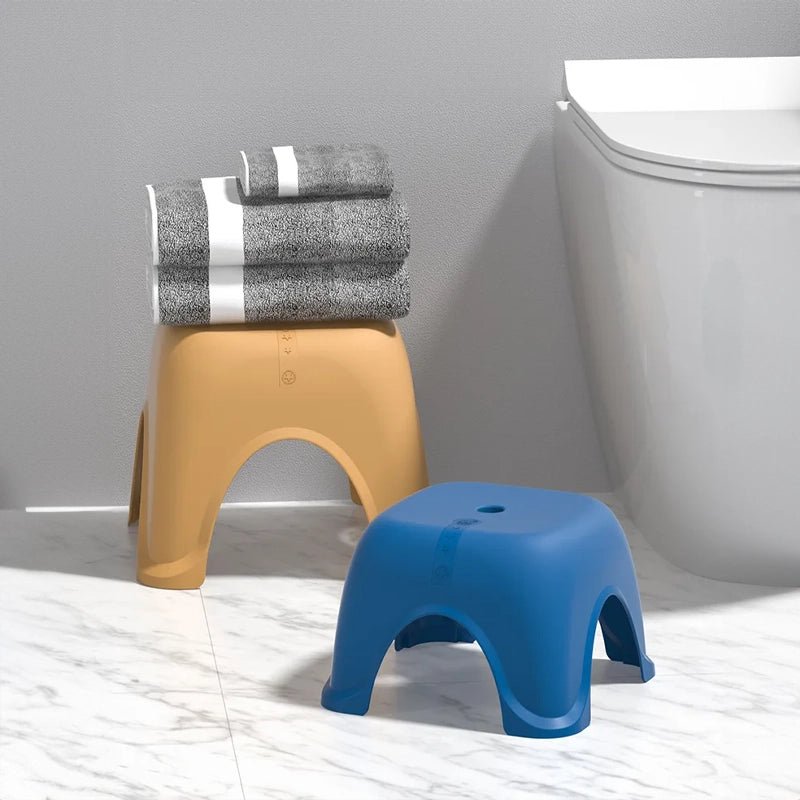 Thickened Plastic Stackable Square Stool - The House Of BLOC