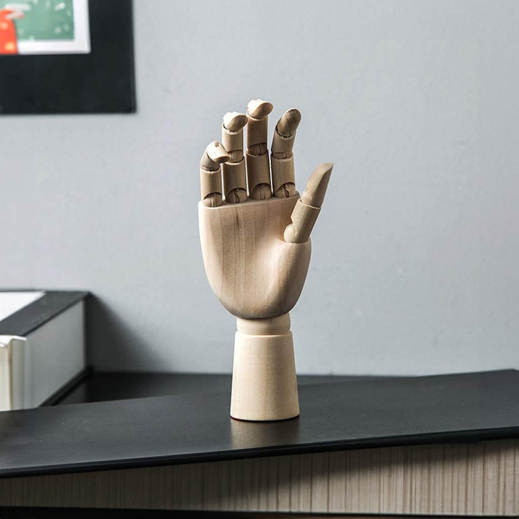 Wooden Movable Hand Model - The House Of BLOC