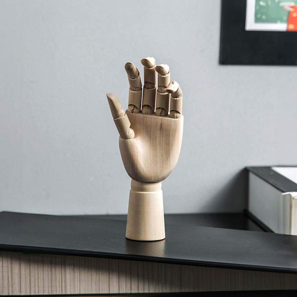 Wooden Movable Hand Model - The House Of BLOC